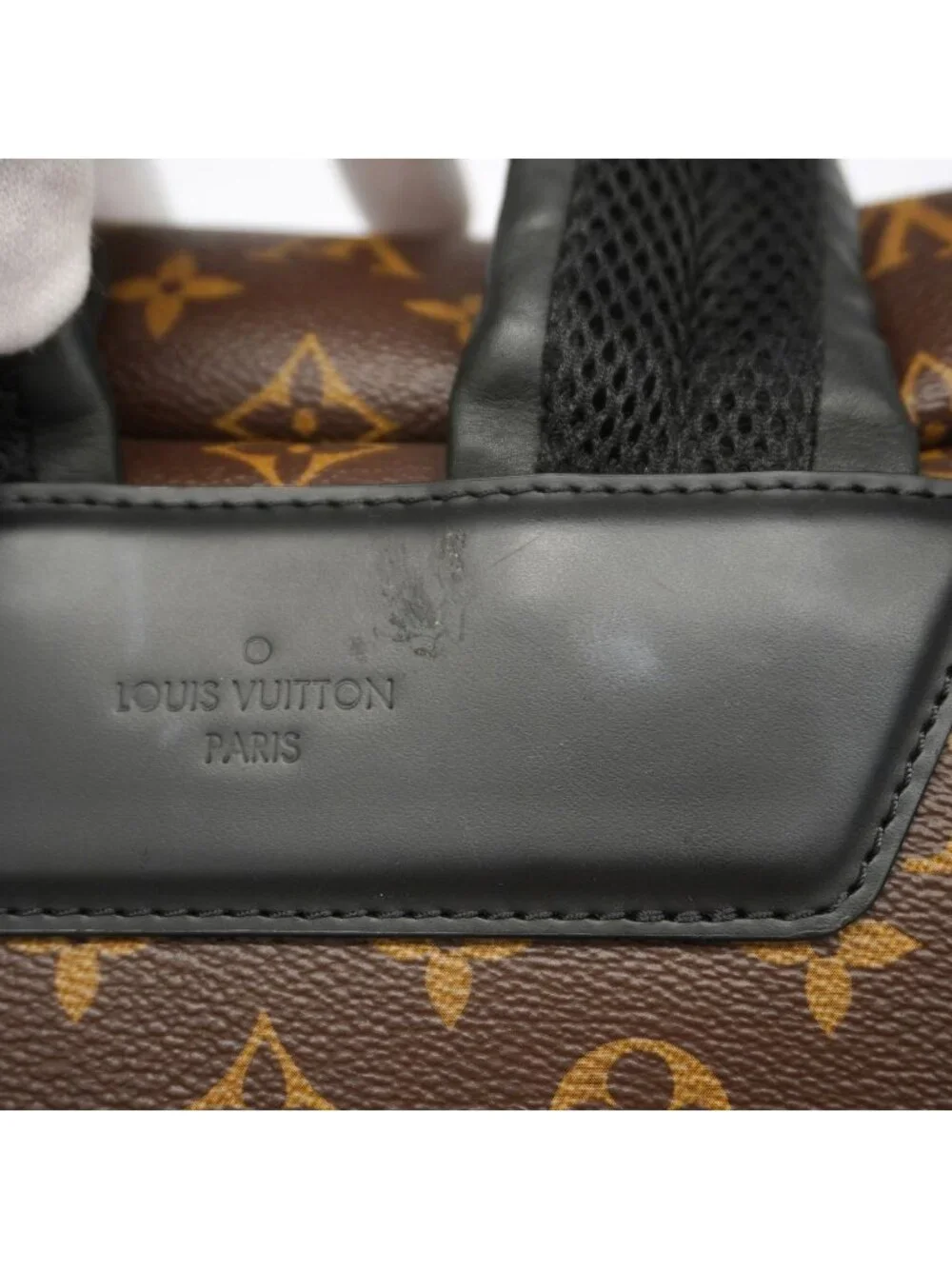 Louis Vuitton Backpack Monogram Macassar Zack Brown